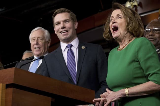 Nancy Pelosi Urged Eric Swalwell to Leave CA Governor's Race, But Was OK With His Chinese Spy Troubles