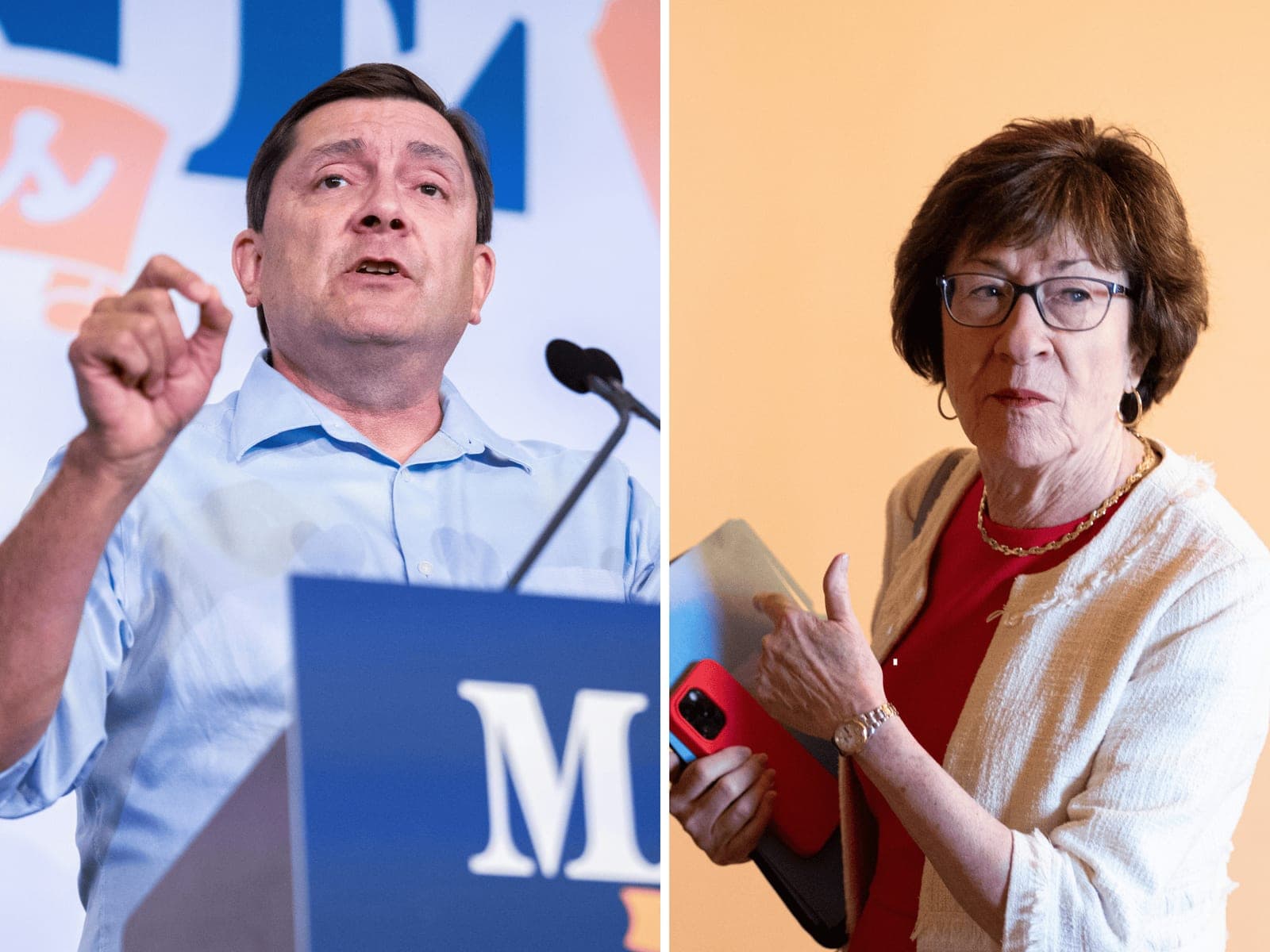 Troy Jackson and Susan Collins Take the Floor in Maine