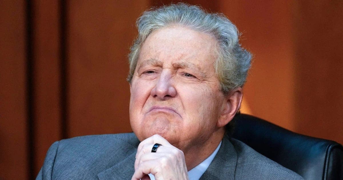 Sen. John Kennedy says Donald Trump 'exists loudly'