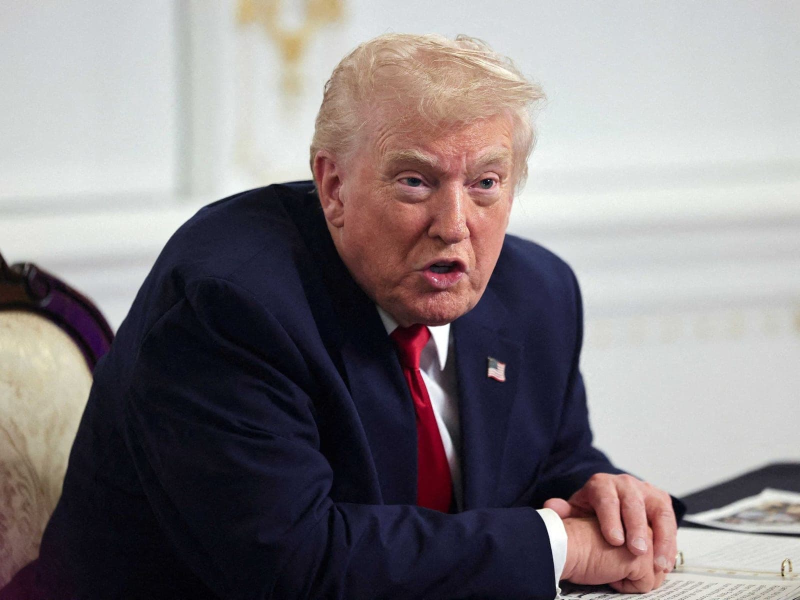 'She's garbage!' Trump ends presser with ugly attack on House lawmaker