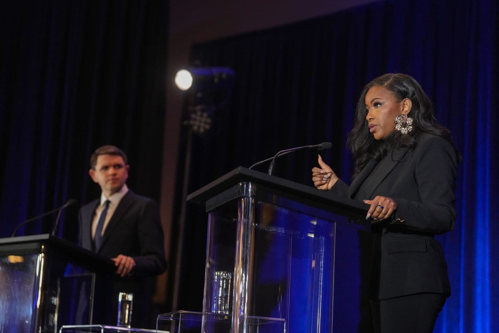Texas Dems Jasmine Crockett, James Talarico tangle over who is party's best Senate bet