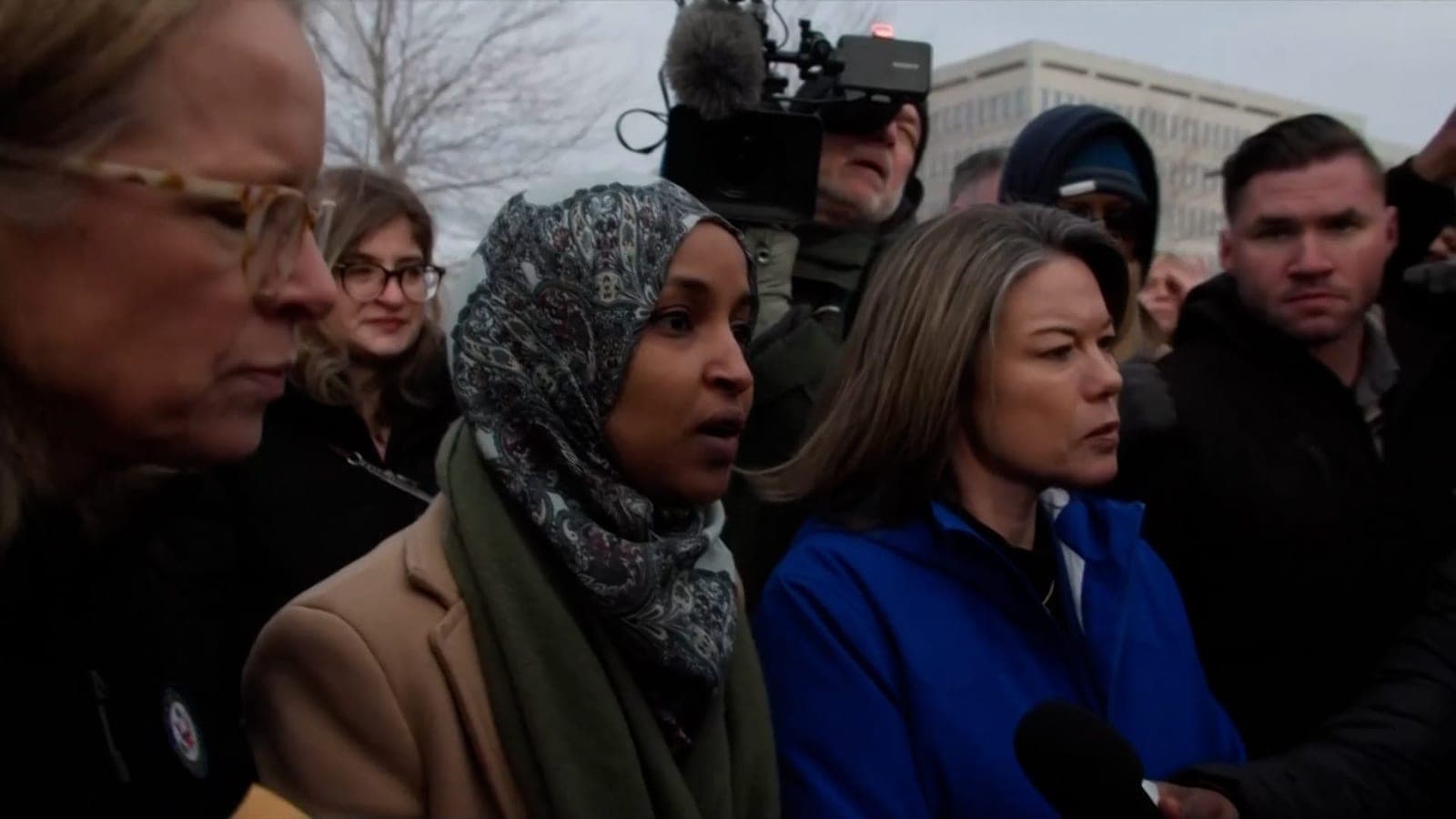 Rep. Ilhan Omar denied entry to Minneapolis ICE facility amid protests
