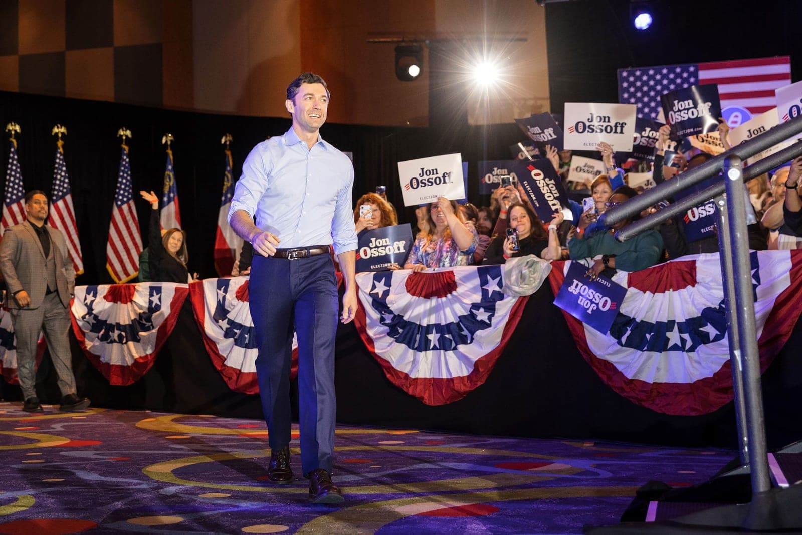 Jon Ossoff goes after Trump again as 2028 speculation heats up