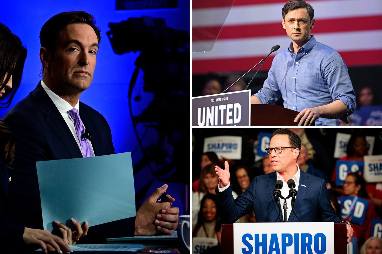 CNN anchor argues Jon Ossoff 'may not read as Jewish' as Josh Shapiro in potential primary race