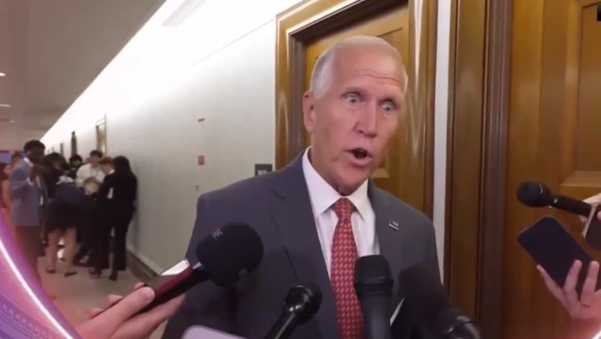 “Told You To F—k Yourself”: Outgoing RINO Thom Tillis Tells Trump Off In Profanity-Laced Texts He Is Publishing To Sell a Book