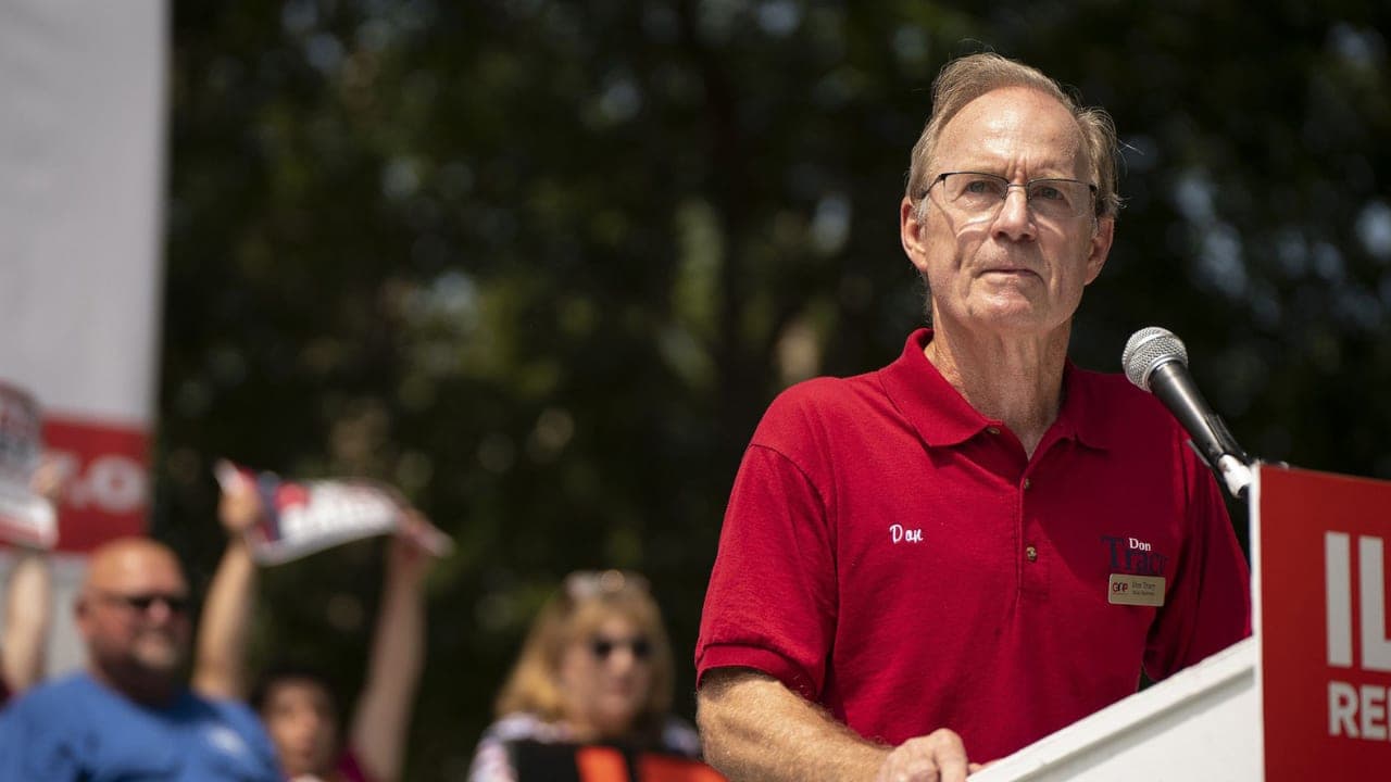 Republican nominee chosen to challenge for Durbin's Illinois Senate seat