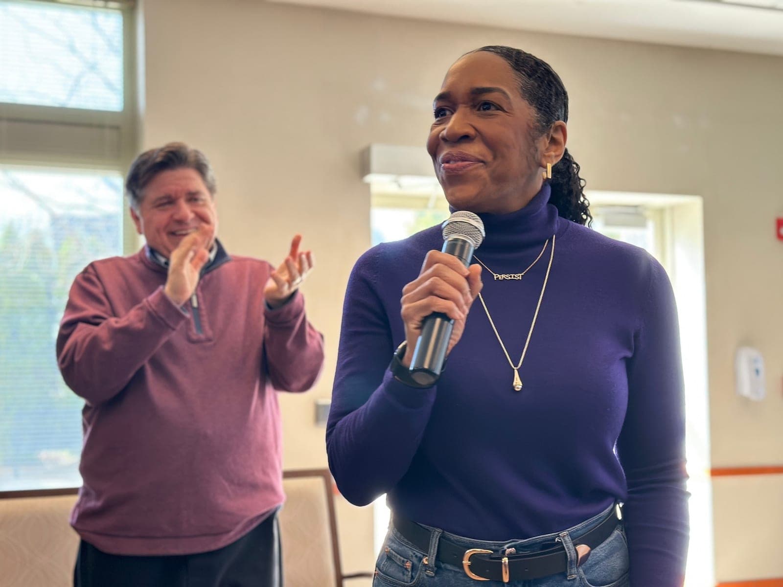 Lt. Gov. Juliana Stratton projected to win Dem primary for Sen. Dick Durbin's seat