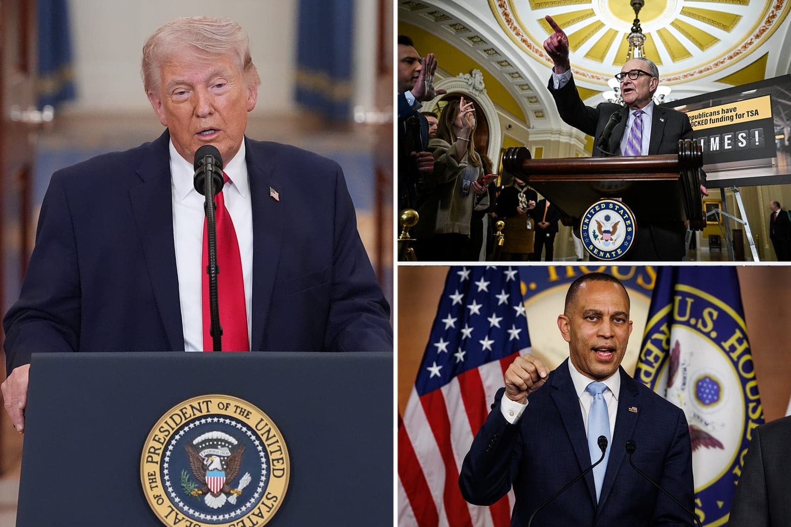 Trump sued by Schumer, Jeffries over executive order to increase federal involvement in elections