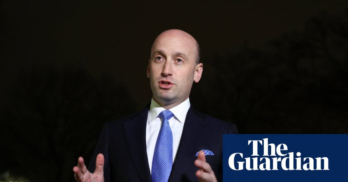 Trump news at a glance: White House adviser Stephen Miller 'should go', says Republican senator | Trump administration