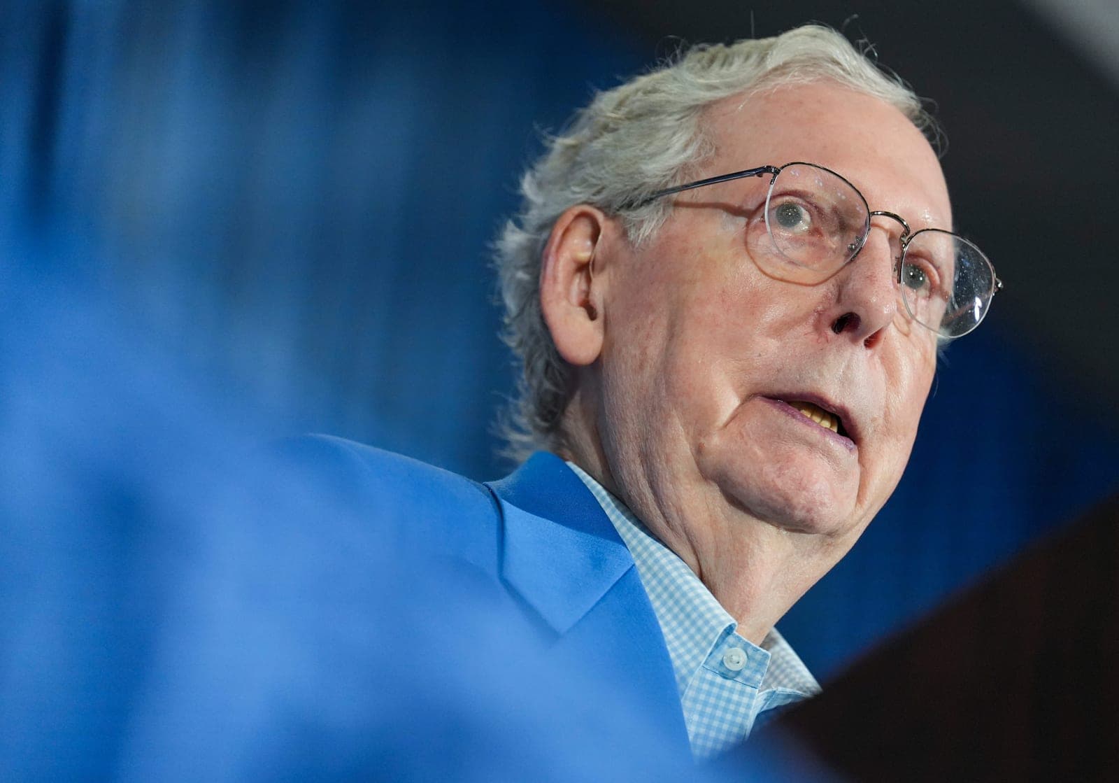 Why is everyone saying they talked to Mitch McConnell for 20 minutes?