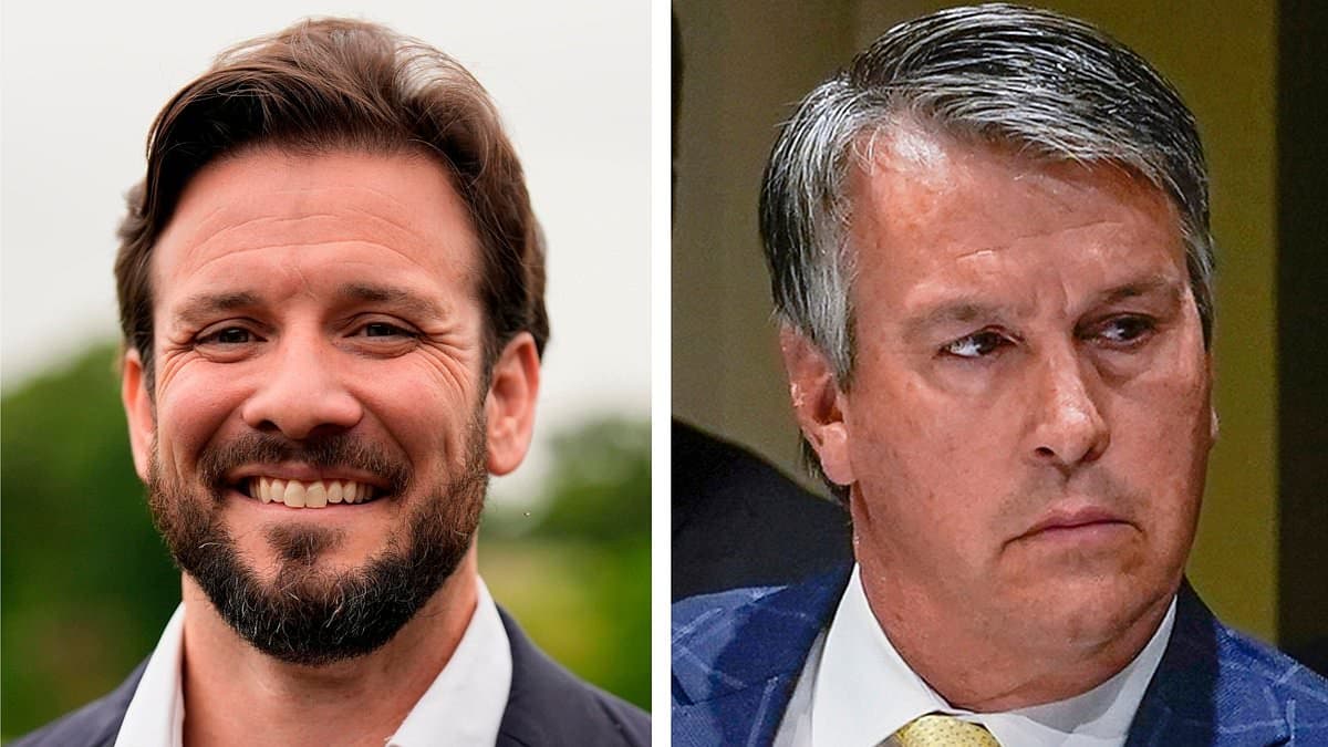 Trump's battered Alabama pick Barry Moore survives vicious 'stolen valor' scandal involving his WIFE to clinch Senate nomination