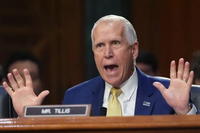 Thom Tillis says Trump should apologize to the pope