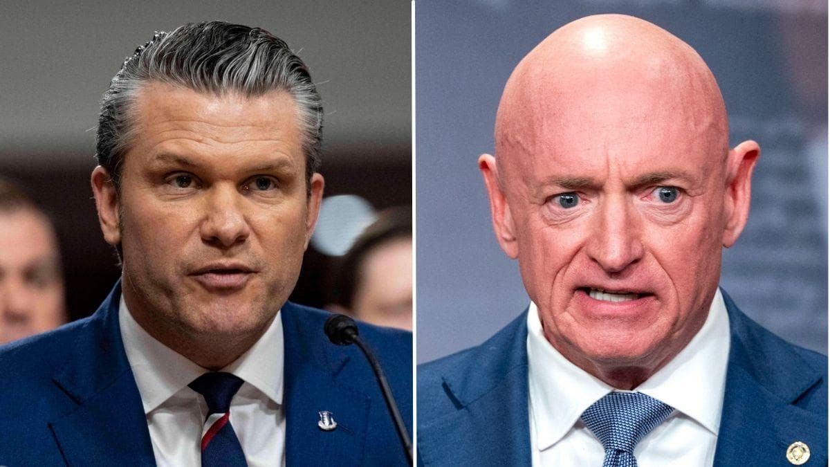 Pete Hegseth Accuses Mark Kelly of Sharing Classified Information