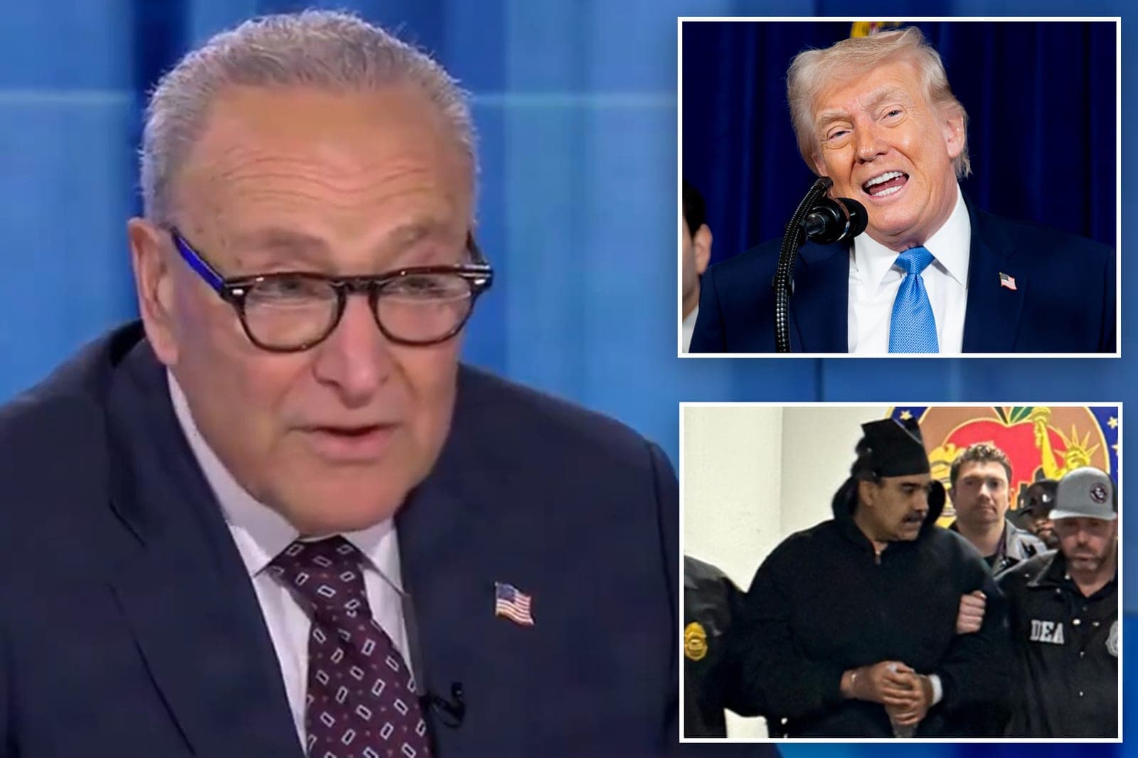 Schumer blasts Trump's 'reckless' decision to nab Maduro — as Dems and a few GOPers question legality
