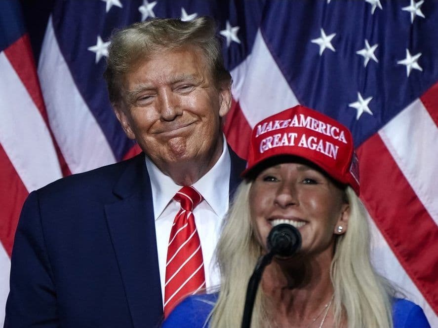 Trump wants 60 Minutes apology after 'traitor' MTG interview