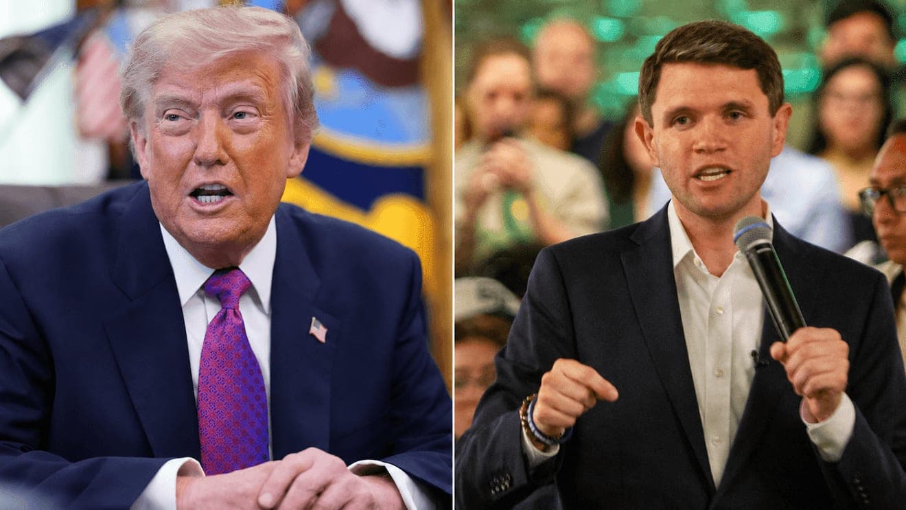 'He is a little freaky,' Trump says of Talarico before heading to Texas to support Paxton