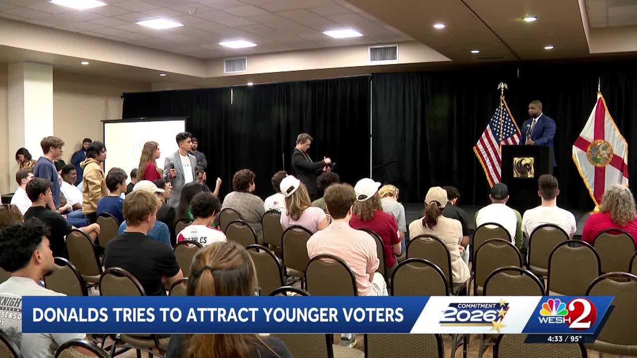 Byron Donalds speaks at UCF Turning Point USA chapter