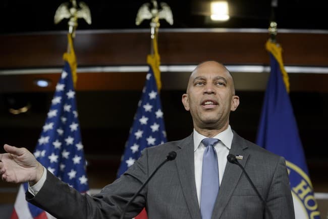 Hakeem Jeffries Does Not Want to Talk About Florida's Democrat Civil War