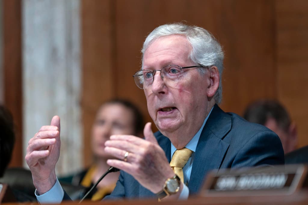 McConnell released from rehabilitation center, will continue recovery at home