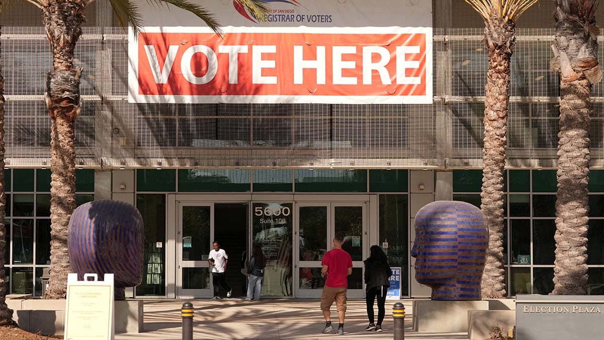 The Trump administration won’t rule out the possibility of federal agents at polls