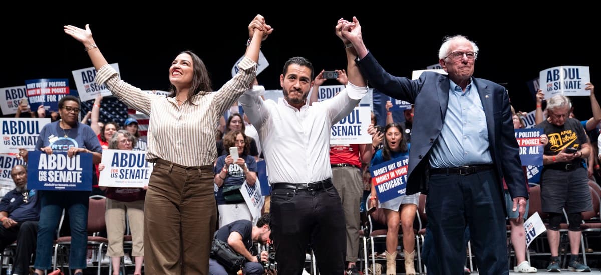 Mamdani and allies celebrate El-Sayed's victory in Michigan