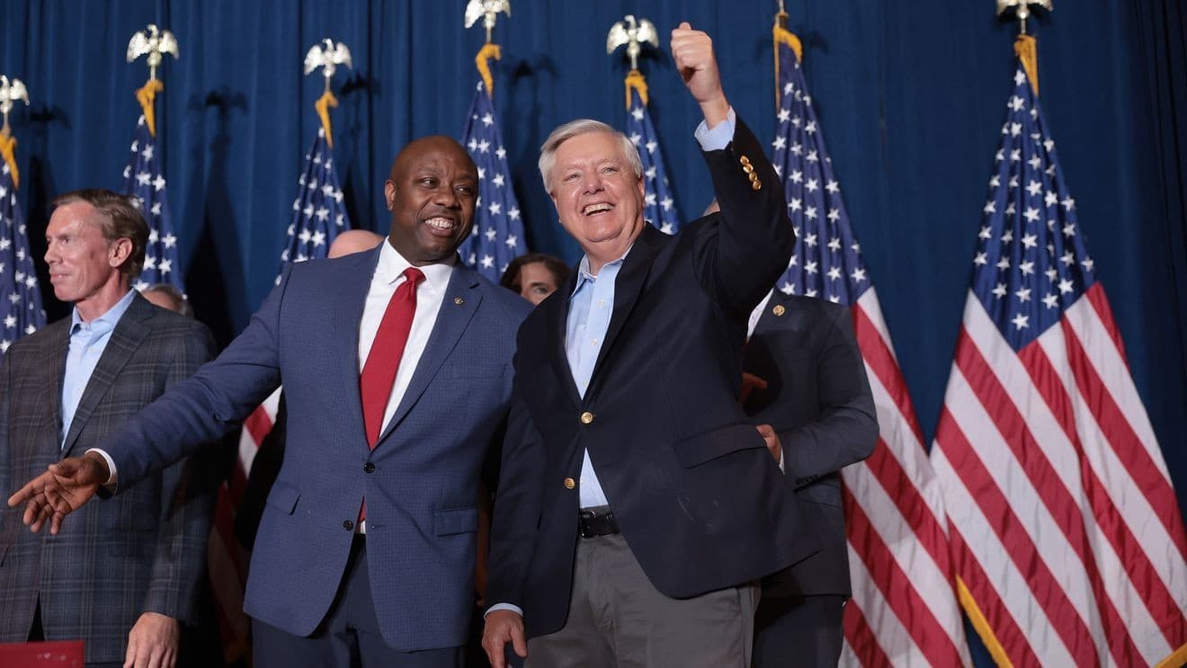 'Shoes that Are Unfillable': Tim Scott emotionally reflects on Lindsey Graham's legacy