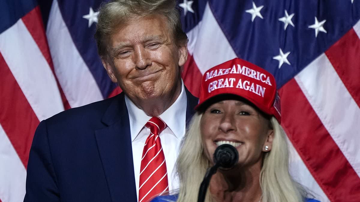 Trump exposes 'traitor' Marjorie Taylor Greene's needy phone habits as he reveals why she really quit