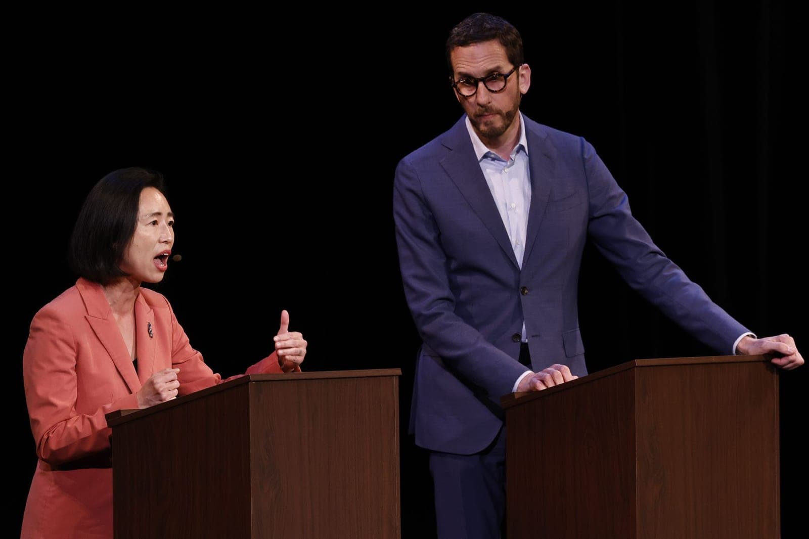 5 things to watch as Scott Wiener and Connie Chan face off in Chronicle-KQED debate