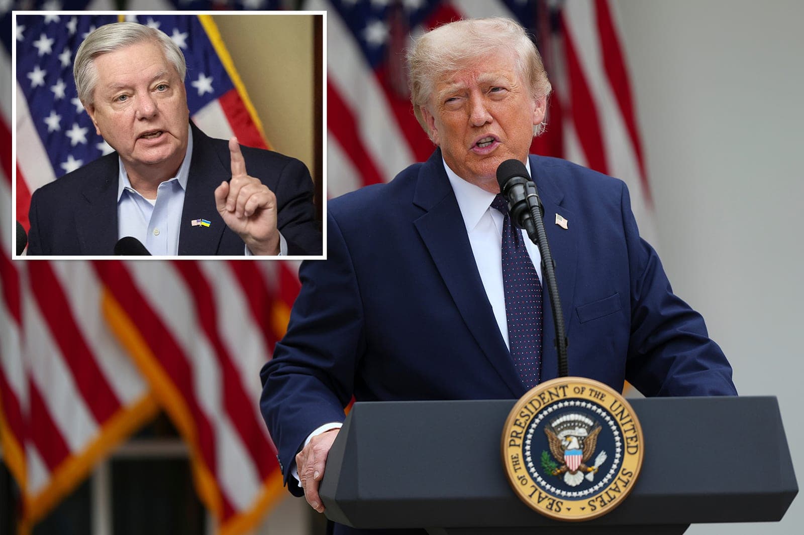 Trump speaks out after Sen. Lindsey Graham dies at 71