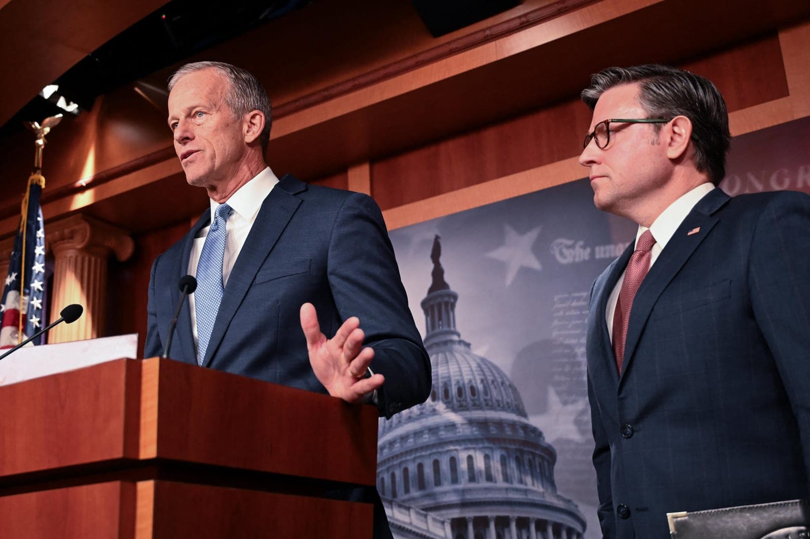 Trump, GOP leaders unveil plan to end DHS shutdown