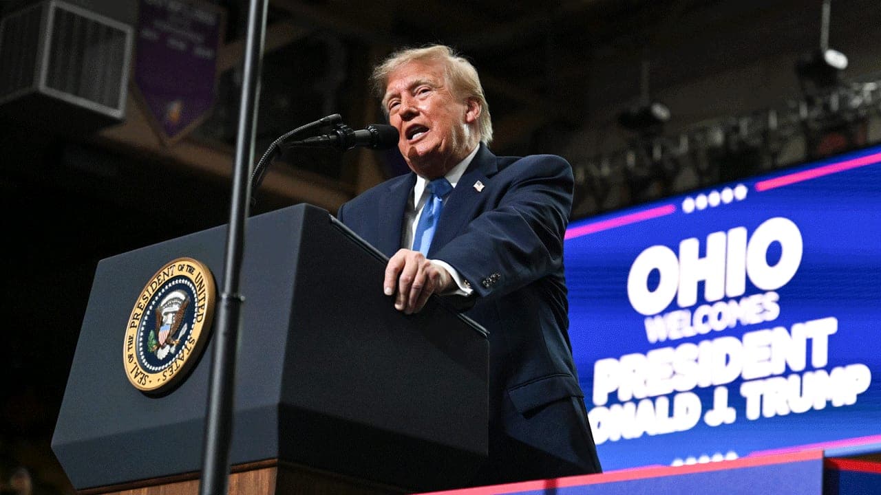 Donald Trump, Ohio Republicans Rile Up Crowd One Month Before Election Day