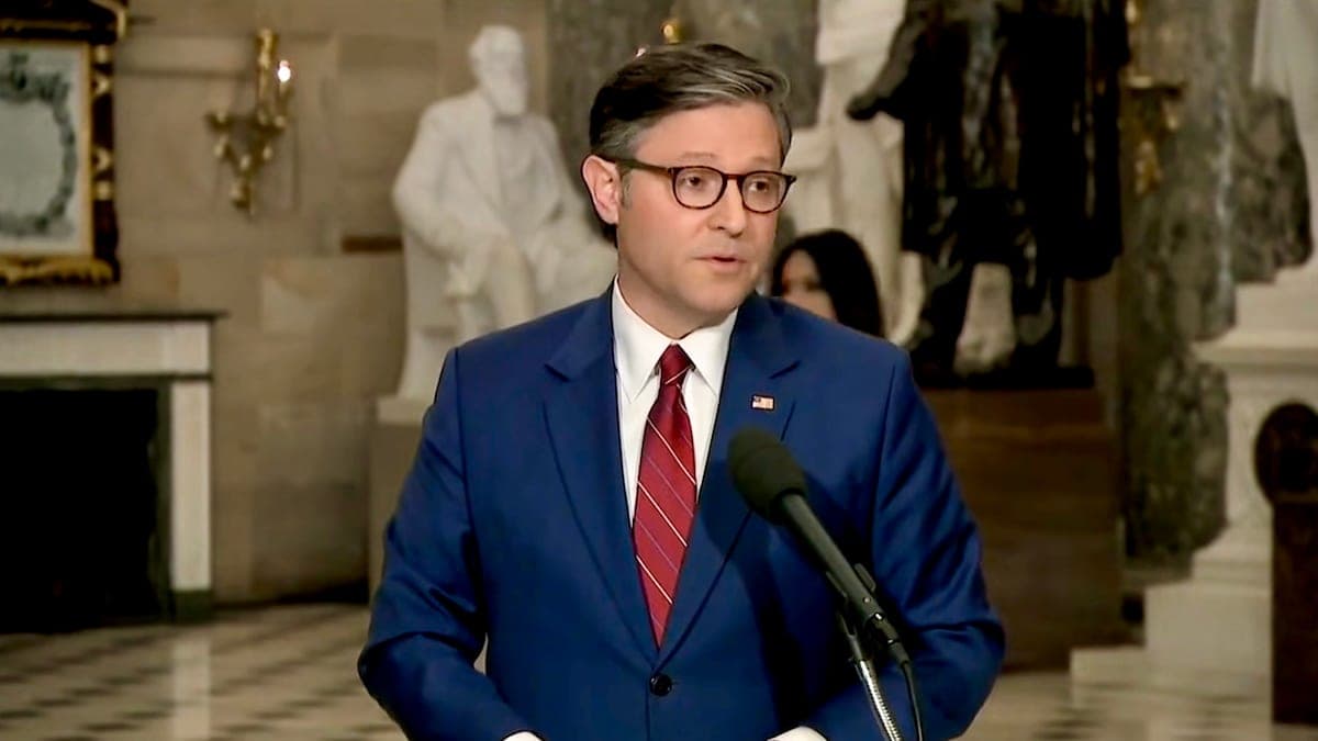 'Oldest excuse in the book': Speaker Mike Jonson warns of 'National security concerns' if the Epstein Files are released unredacted