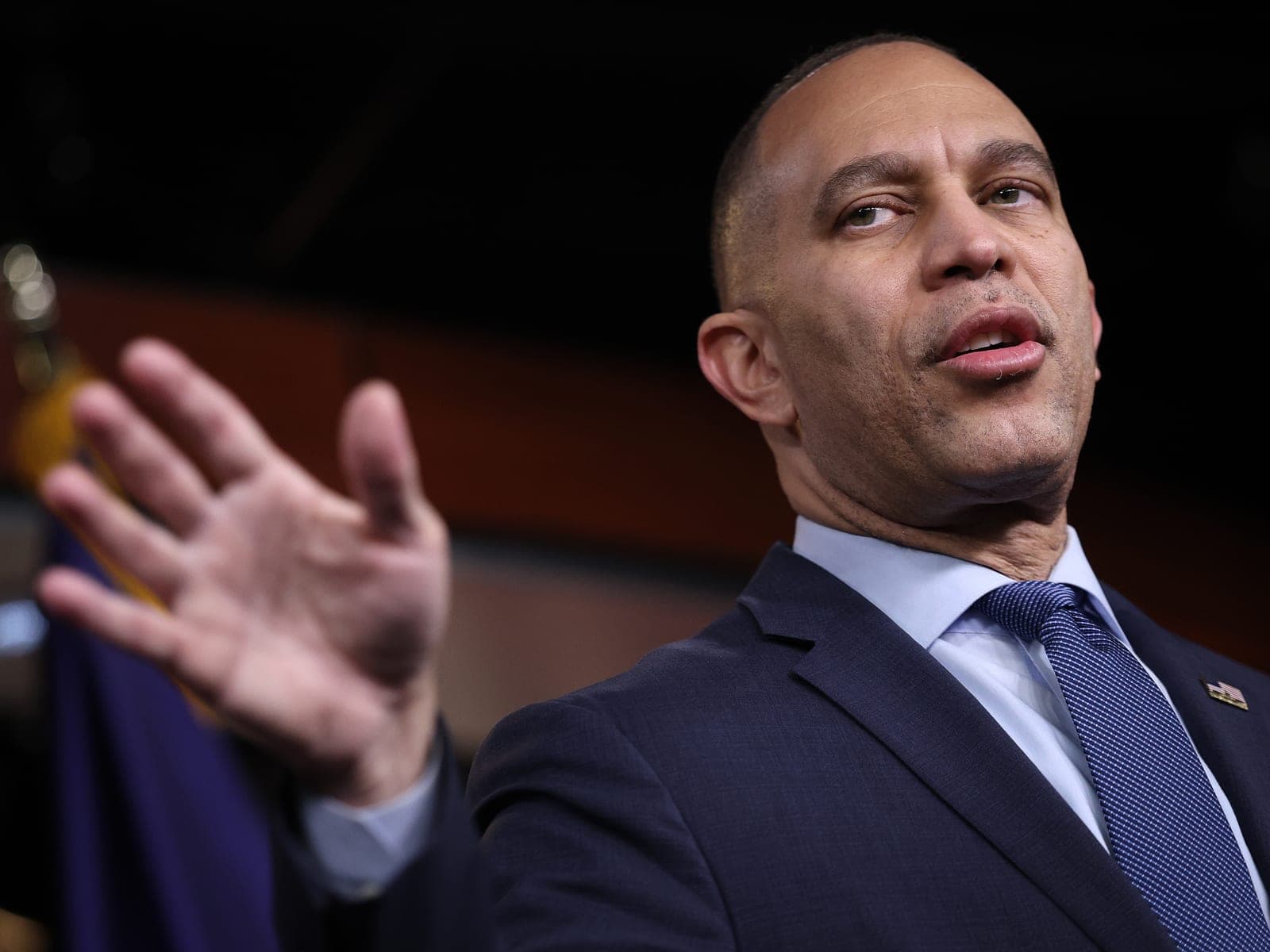 House Dem. Leader Jeffries responds to air strikes on Iran by U.S. and Israel