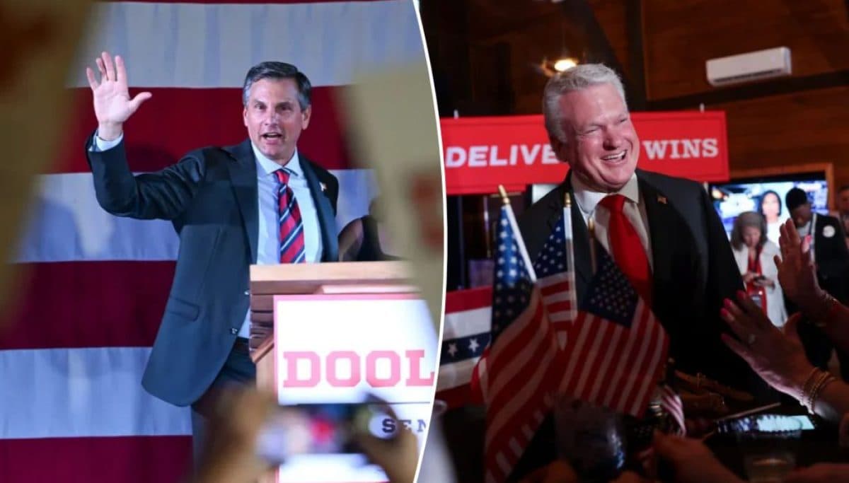 Trump-backed Mike Collins wins Georgia GOP Senate runoff