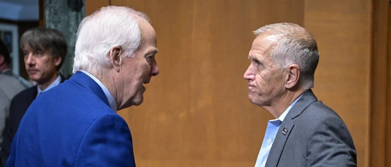 Tillis Says Trump Is Getting 'Bad Advice' After His Threat To Withdraw Blanche
