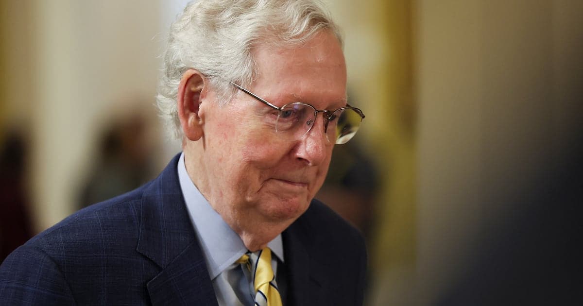 Mitch McConnell's Social Accounts Go Dark as Health Mystery Deepens