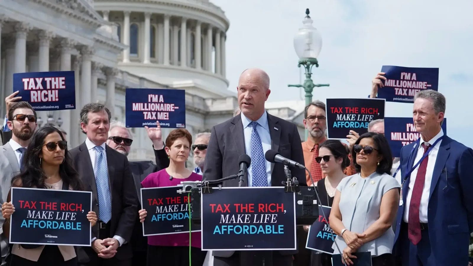 On Tax Day, Socially Conscious Millionaires Say Make Us Pay More!