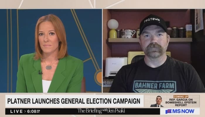 Psaki Gushes To Platner 'You're Clearly Under Donald Trump's Skin'