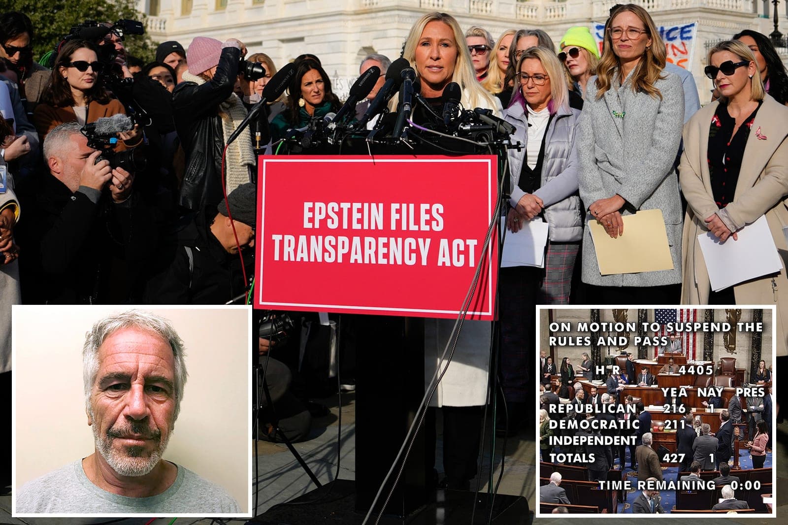 House votes to release Epstein files -- but Speaker Johnson urges Senate to 'correct' issues in discharge petition