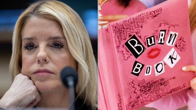 Pam Bondi Roasted By Lawmakers For Bringing A 'Mean Girls'-Like 'Burn Book' To Hearing