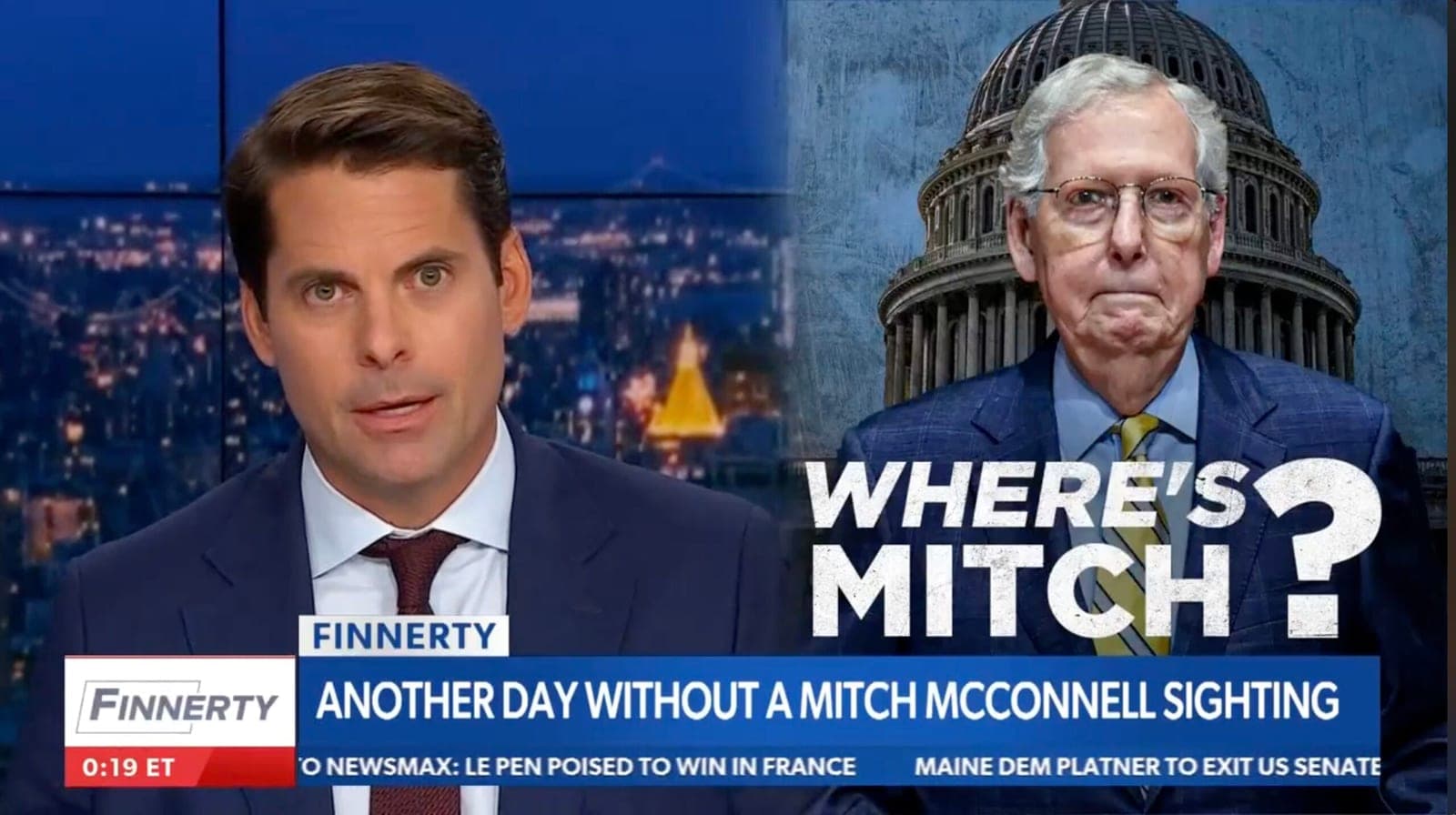 Newsmax Hosts Slam Republicans on Mitch McConnell