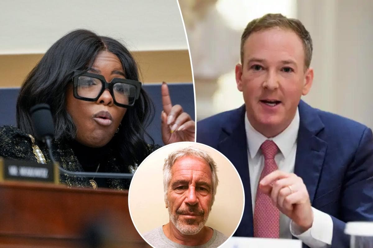 'Genius' Jasmine Crockett says 'Jeffrey Epstein' funded Lee Zeldin — files show it wasn't THAT Epstein