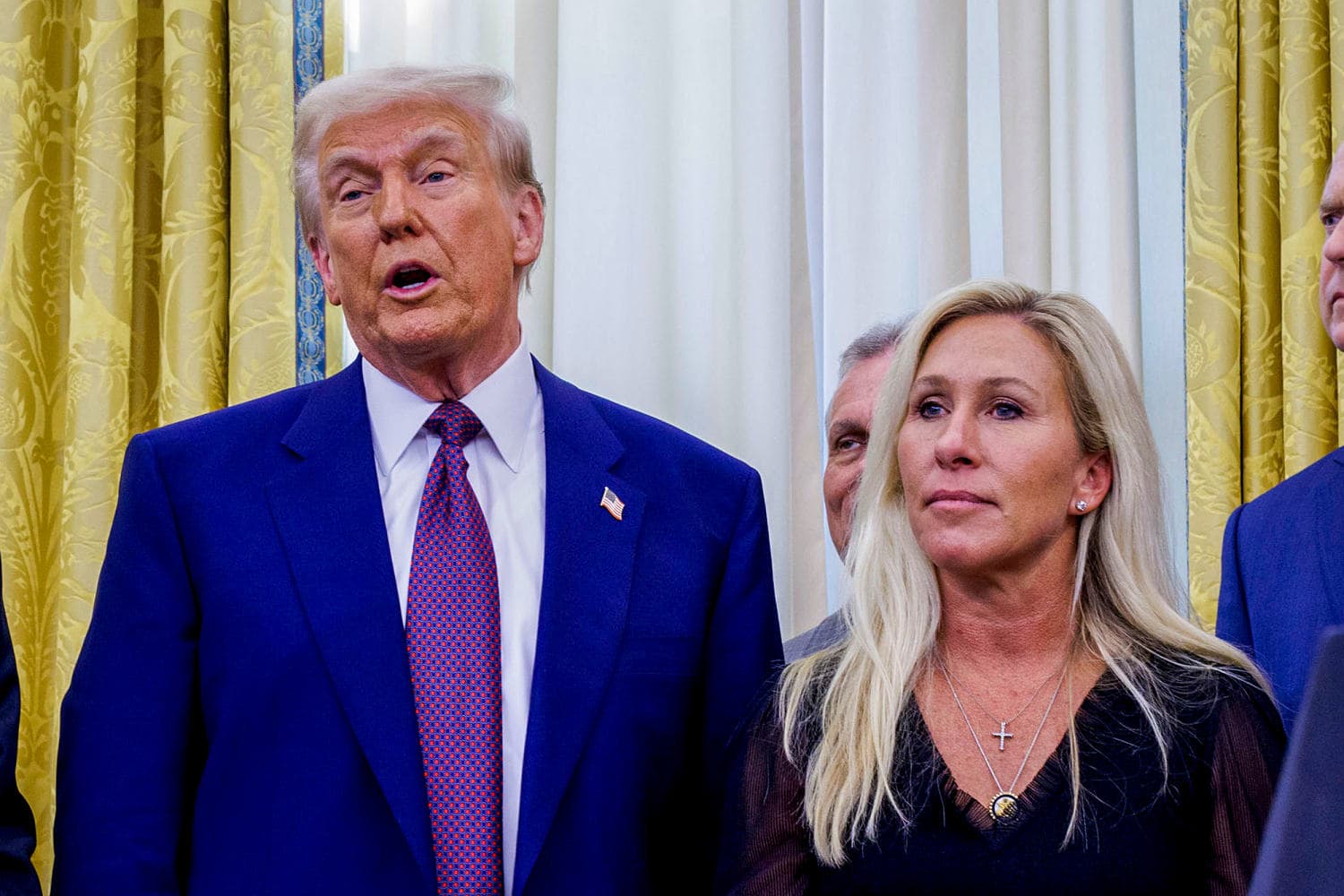 Trump says he would 'love' to see Rep. Marjorie Taylor Greene return to politics at some point