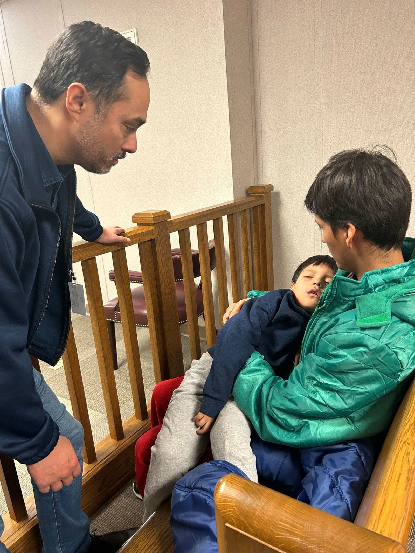 Rep. Joaquin Castro says he's told some detainees 'are being kept on lockdown' at facility where boy and his father are held