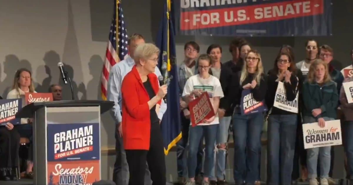 ‘My kind of man’: Elizabeth Warren crushing on tattooed Dem Senate candidate