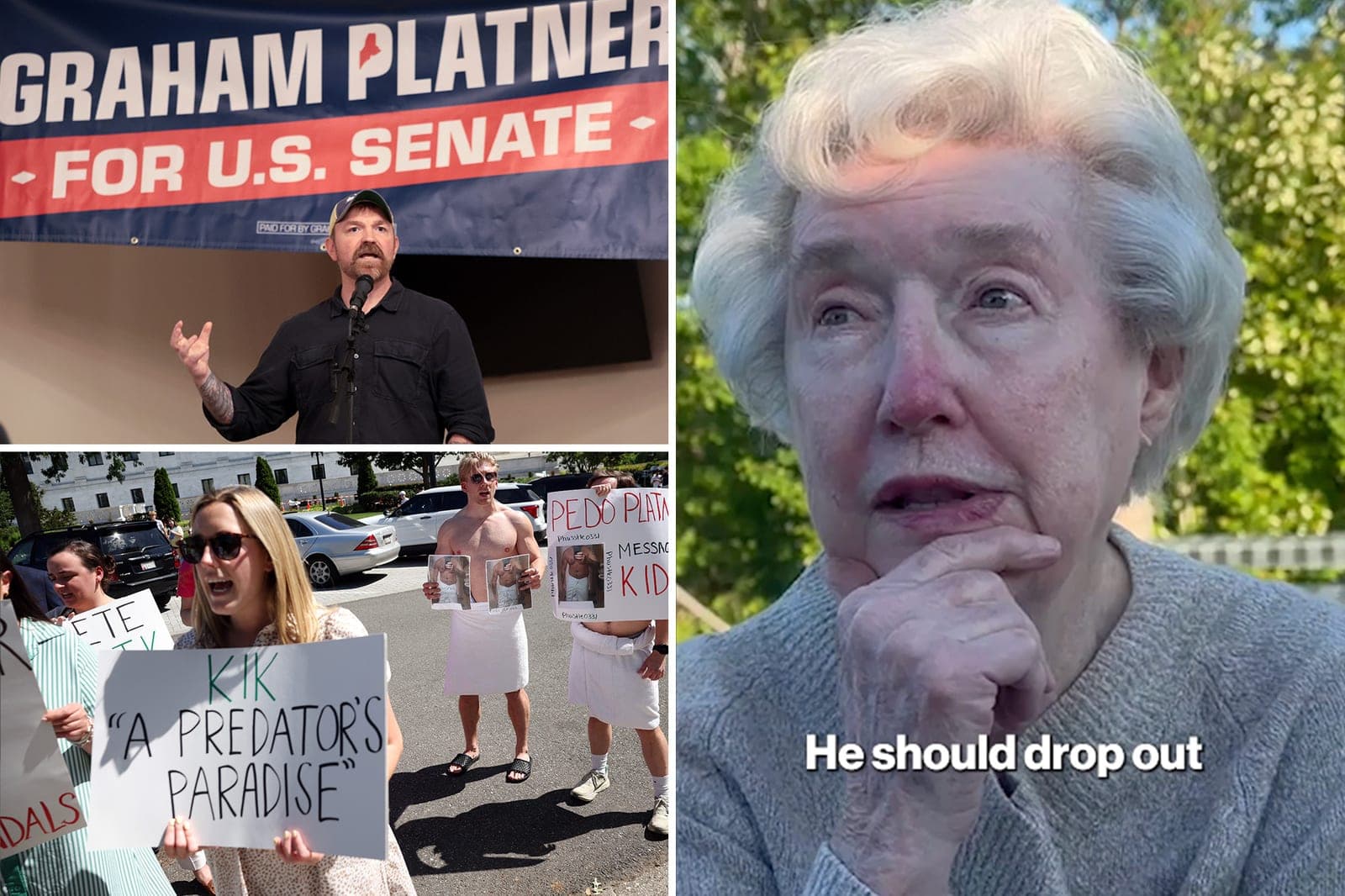 Locals in Graham Platner's Maine town think he should drop out of Senate race