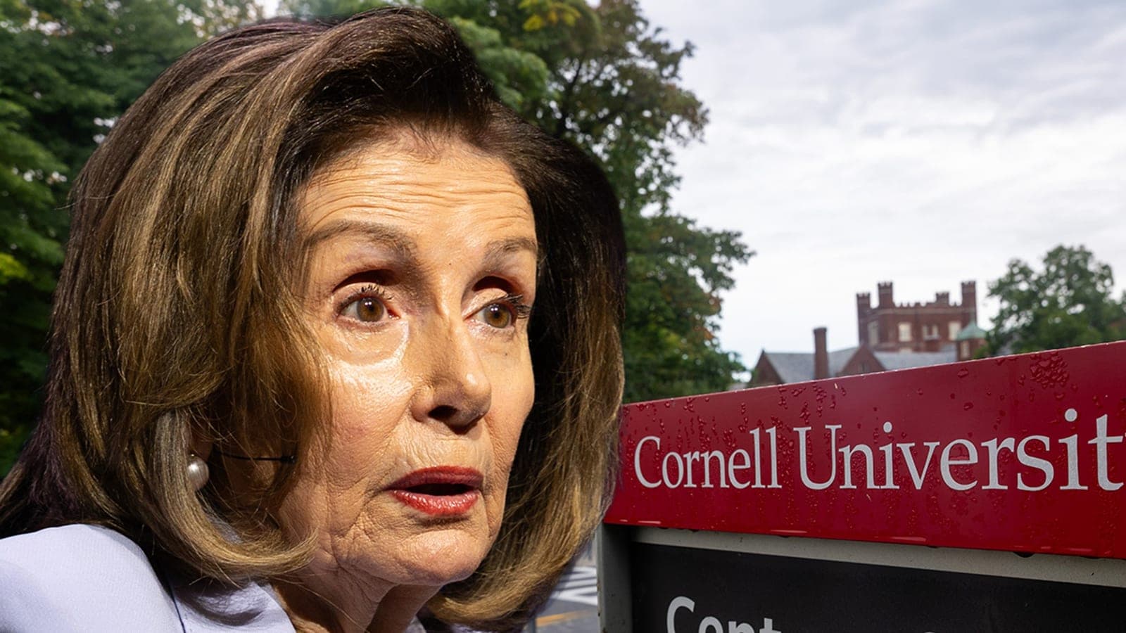 Nancy Pelosi Cancels 'Fully Funded' Cornell Event Over 'Gang Rape Situation'
