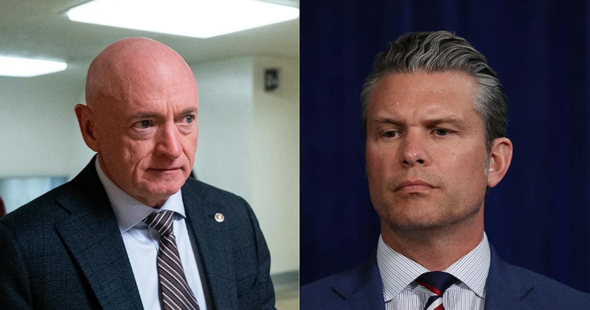 Mark Kelly Hits Defense Secretary Hegseth With Major Lawsuit