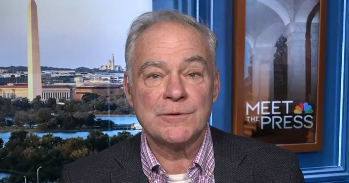 Sen. Tim Kaine defends Schumer, says House Democrats 'should focus on their own leadership'