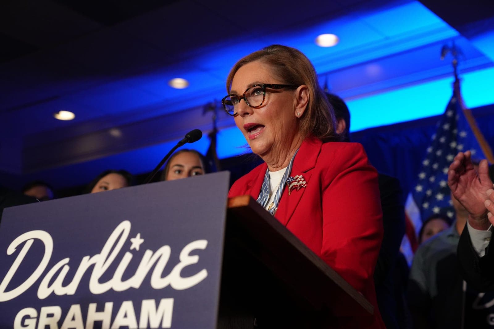 Darline Graham wins South Carolina GOP nomination to replace her late brother in US Senate
